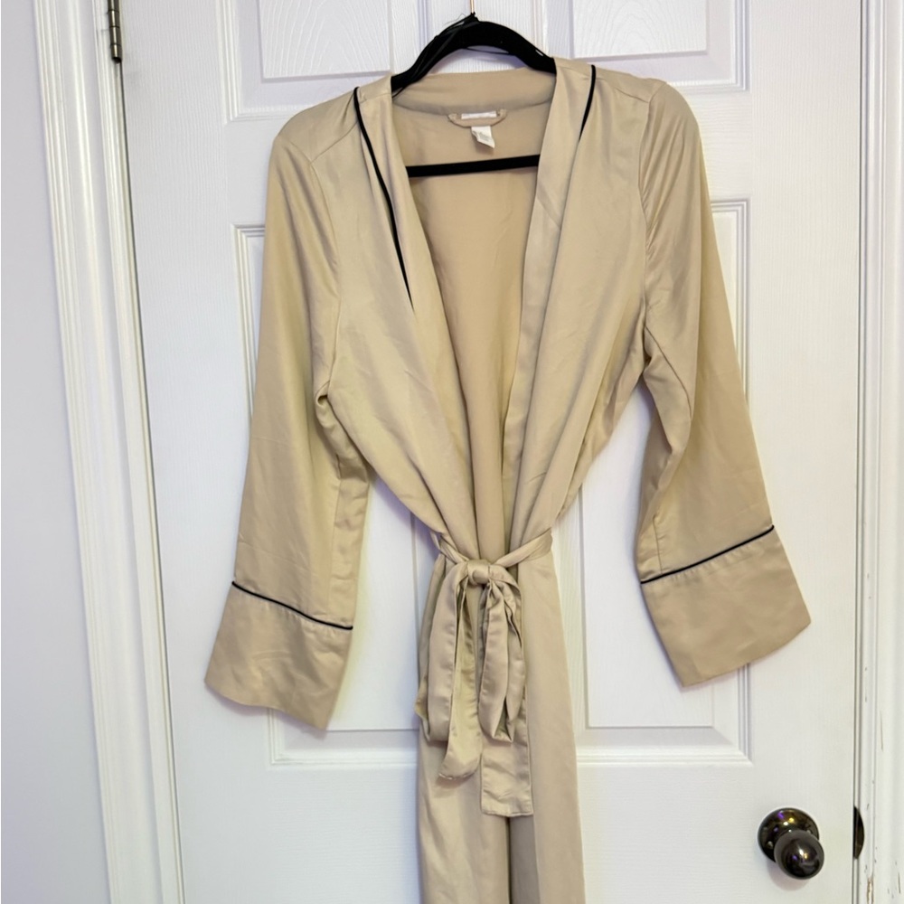 H&M home satin robe